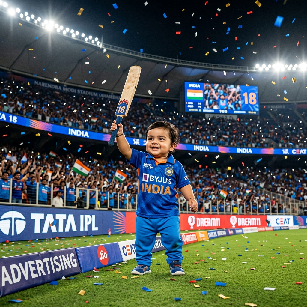 Cricket Star Portrait