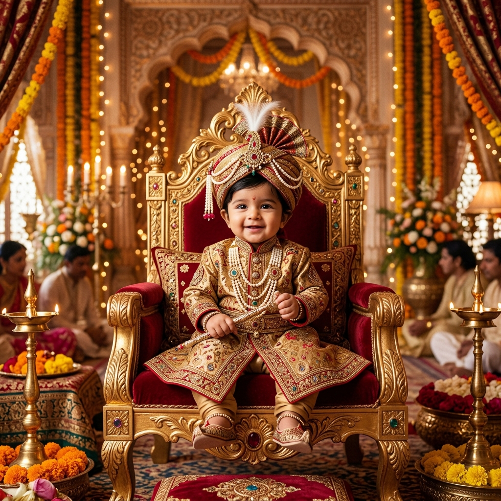 Royal Wedding Portrait